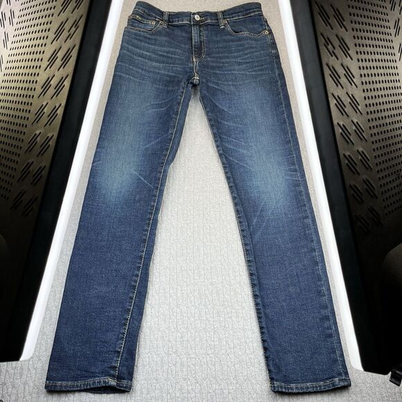 Polo Ralph Lauren‎ The Sullivan Slim Women's pants (18) whiskered straight leg - Picture 3 of 15